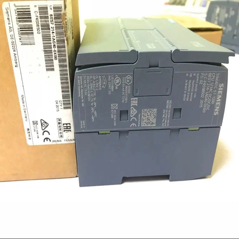 thumbnail image 2 of Siemens 6ES7 214-1AG40-0XB0 CPU – SIMATIC S7-1200, Brand New In Box, Free Shipping 2 of 3