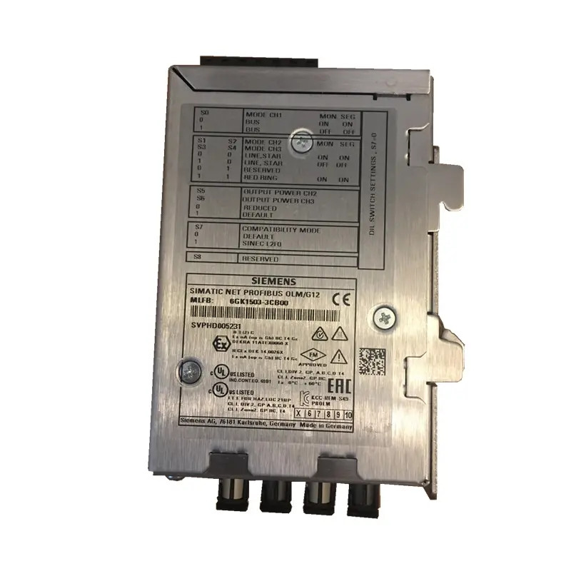 Siemens Fiber Optic Module   6GK1503-3CB00