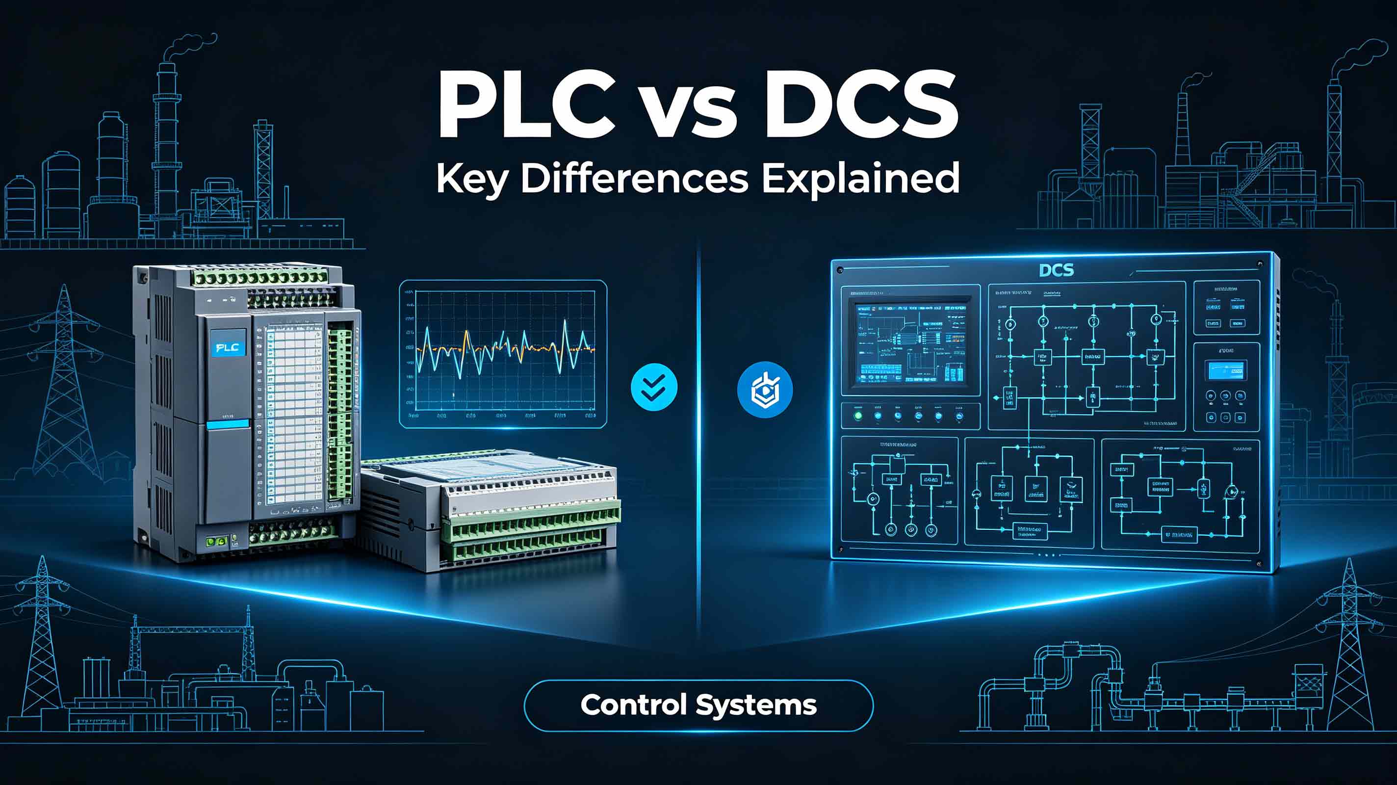 What Is the Difference Between PLC and DCS Controllers? A Complete Guide